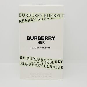 Burberry Her Eau de Toilette 100 ml / 3.3 fl oz Brand New in Box Authentic